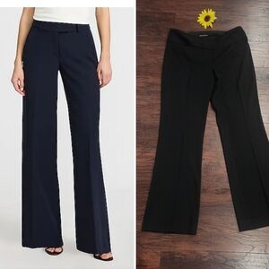 Express Editor Signature Stretch Mid Rise Trouser Pant Black 🖤🖤